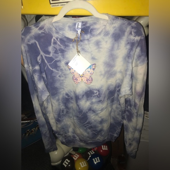 Bella+Canvas Tie Dye Sweatshirt Size S Brand New With Tag - Picture 1 of 10